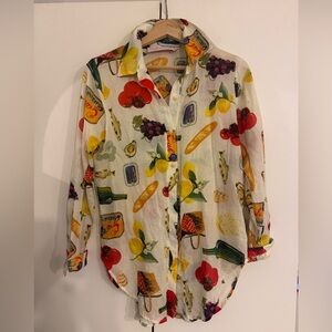Lisa says gah button up